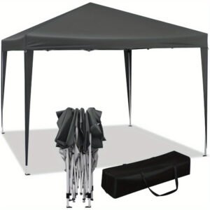 Pérgola Plegable de 3x3m, Pérgola para Jardín Impermeable con Protección UV, Tienda de Fiesta Exterior Ajustable en Altura, Incluye Bolsa de Transporte, Disponible en Varios Colores - Imagen 4