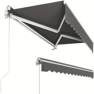 🌞 Toldo Retráctil Vela de Sombra Ajustable – Protección y Estilo para tus Espacios al Aire Libre - Imagen 4