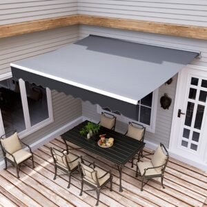 Toldo Retráctil en Vela