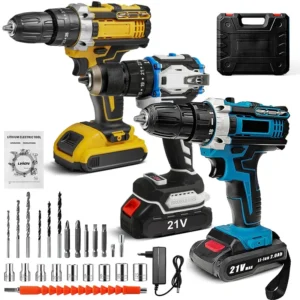 Taladro de impacto inalámbrico, destornillador multifuncional, batería de litio recargable, herramienta eléctrica de velocidad de 1350rpm, 28V - AliExpress