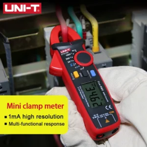 Medidor de pinza UNI-T Digital UT210E UT210D, Mini multímetro de corriente CA, alicates de valores eficaces verdaderos, amperímetro UT210C, rango automático - AliExpress - Imagen 5
