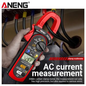 Multímetro de Pinza de 4000 Cuentas AC/DC Amperímetro Voltímetro Probador Eléctrico True RMS para Electricista ANENG PN106 - Imagen 3