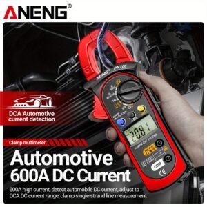 Multímetro de Pinza de 4000 Cuentas AC/DC Amperímetro Voltímetro Probador Eléctrico True RMS para Electricista ANENG PN106 - Imagen 5
