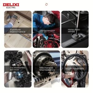 🔧 Juego de Llaves Allen de Punta Esférica Delixi - 9 Piezas Profesionales - Imagen 8